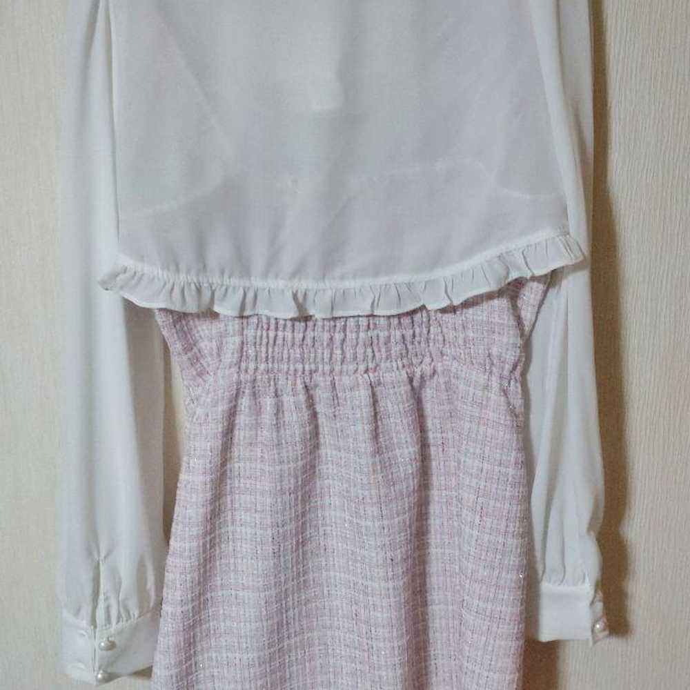 2-piece set ♡ [Ank Rouge] Dress & Cardigan - image 2