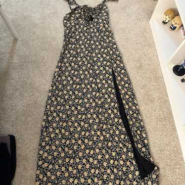 Lulus long floral formal dress