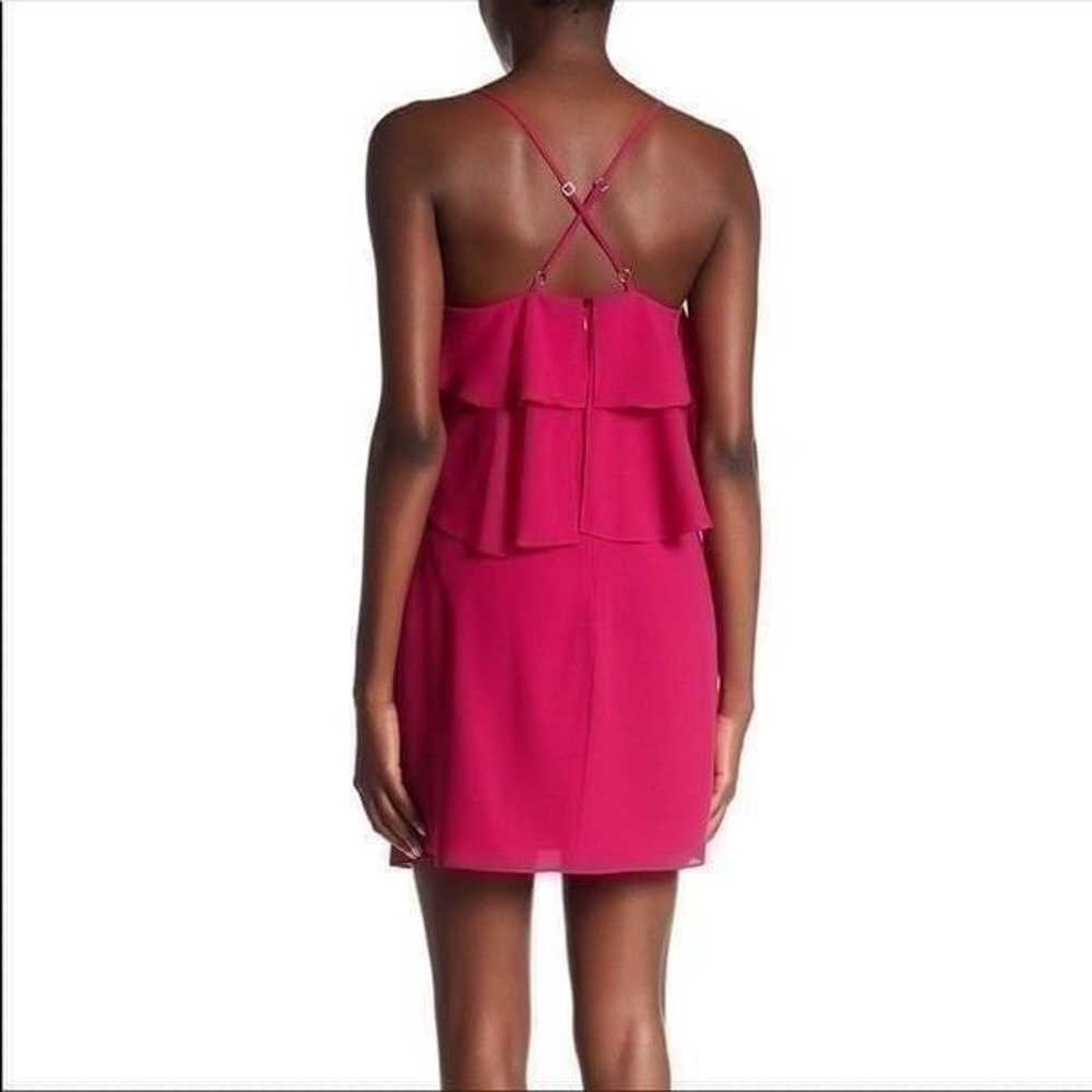 ALI & JAY Lace Up Halter Mini Dress Sleeveless Ru… - image 4