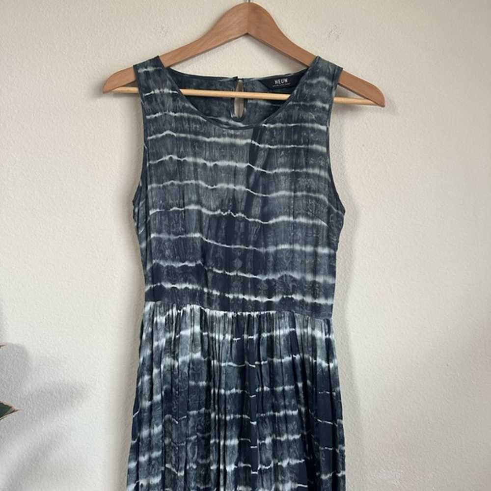 Anthropologie Neuw Tie Dye Maxi Dress - image 4