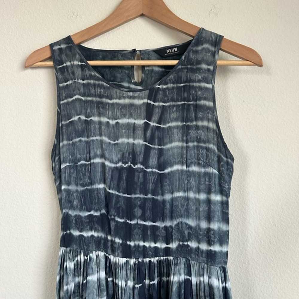 Anthropologie Neuw Tie Dye Maxi Dress - image 9