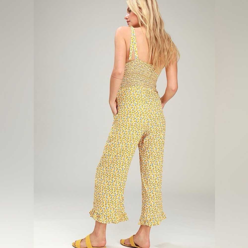 Faithfull the Brand Frankie Floral Jumpsuit Size … - image 4