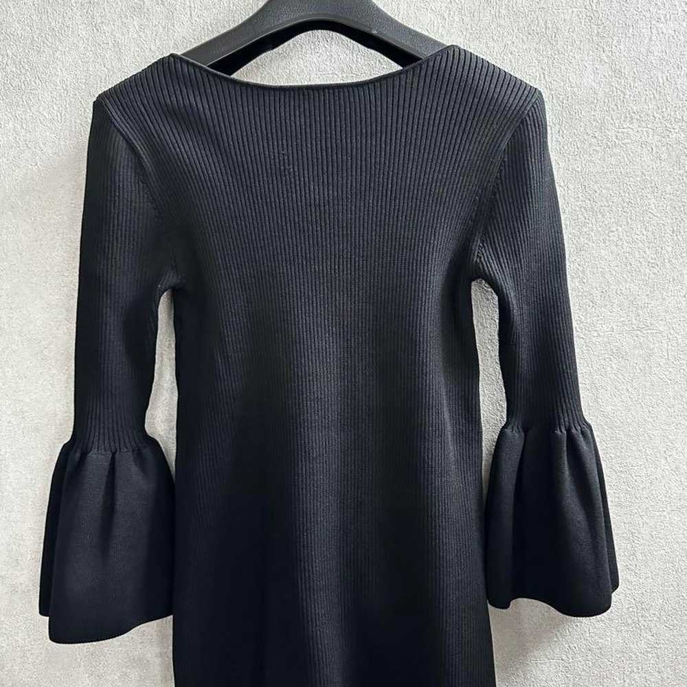 Mila Owen Black Bell Sleeve Top - image 2