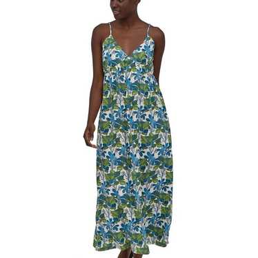 Patagonia Pataloha Strappy Maxi Dress S Hawaiian F