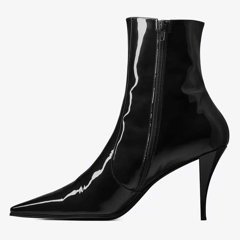 Saint Laurent Paris o1s1wg111224 Ziggy Zipped Boo… - image 4