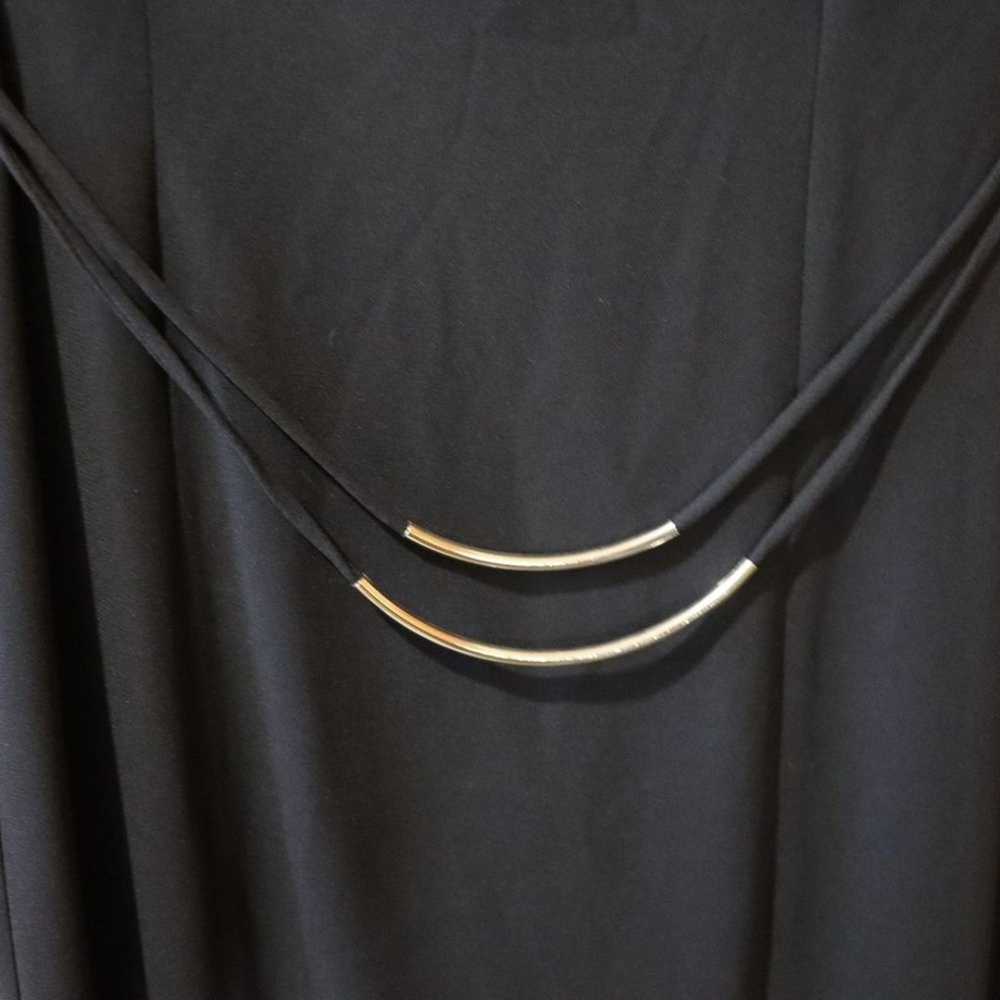 David Warren Black Formal Vintage Classic Gown Dr… - image 6