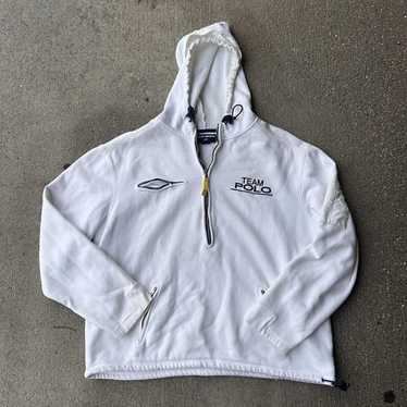 ポロスポーツ 90s polo sport hoodie LL white Vintage hoodie polo sport - Gem