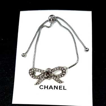 CHANEL Vintage Charm Silver Bracelet - image 1