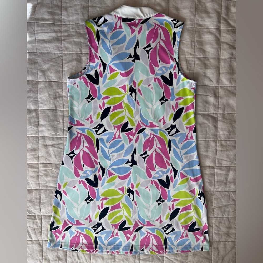 Tommy Bahama Golf Sleeveless Golf Vibrant Leaf Pr… - image 3