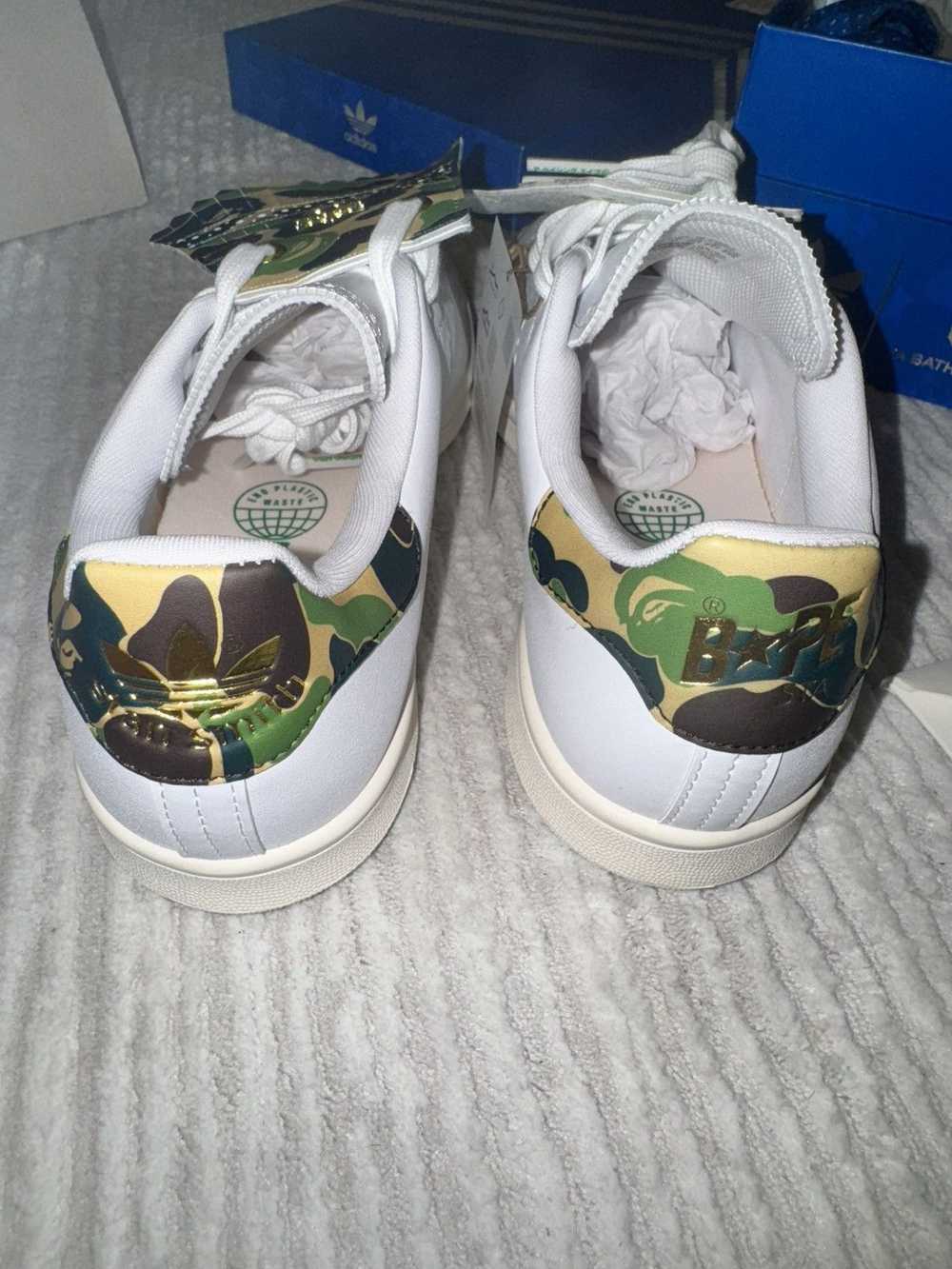 Adidas × Bape Adidas Stan Smith Bape Golf 30th an… - image 7