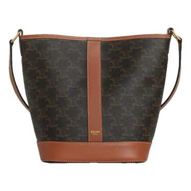 Celine Sac Seau leather handbag - image 1