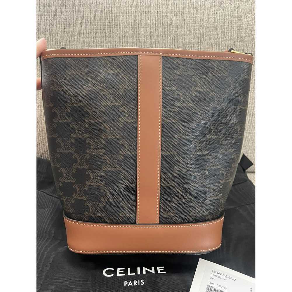 Celine Sac Seau leather handbag - image 4