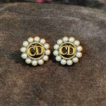 Dior cd pearl earrings - Gem Dior cd pearl earrings - Gem