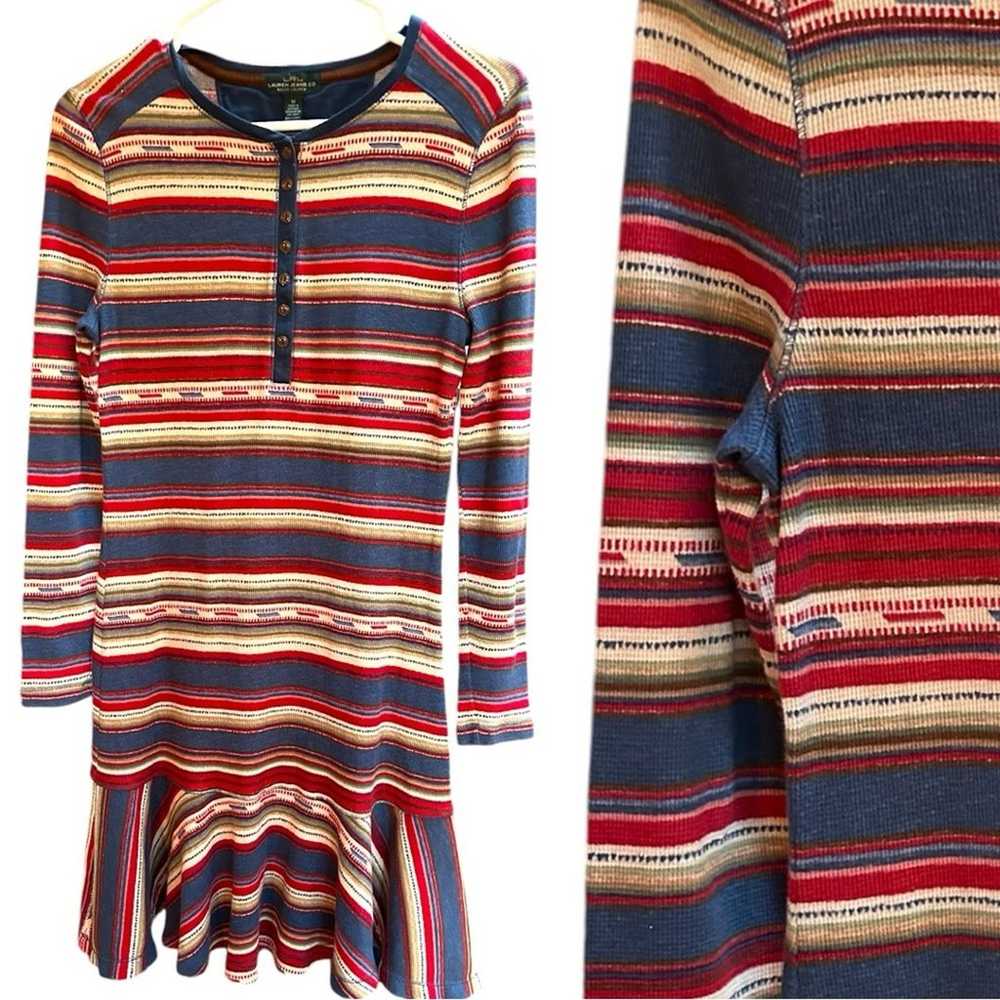 Lauren Ralph Lauren Apple Orchard Stripe Flirty T… - image 2