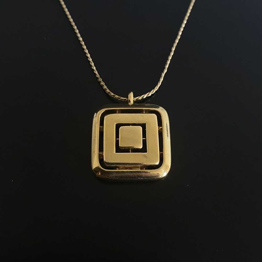 Givenchy Givenchy Square Necklace - image 1