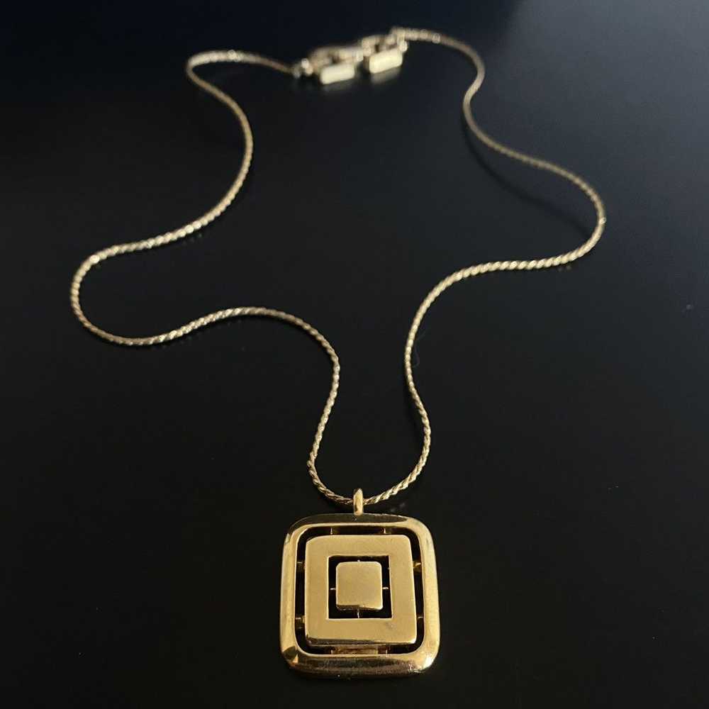 Givenchy Givenchy Square Necklace - image 2