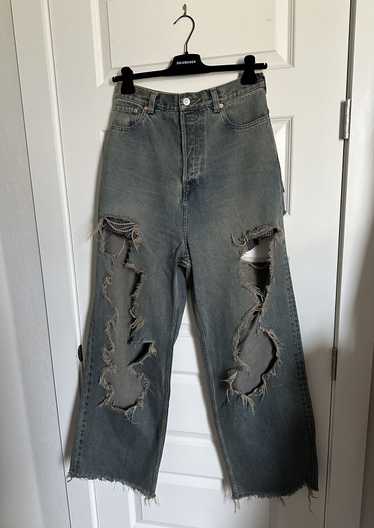 Balenciaga destroyed jeans - Gem