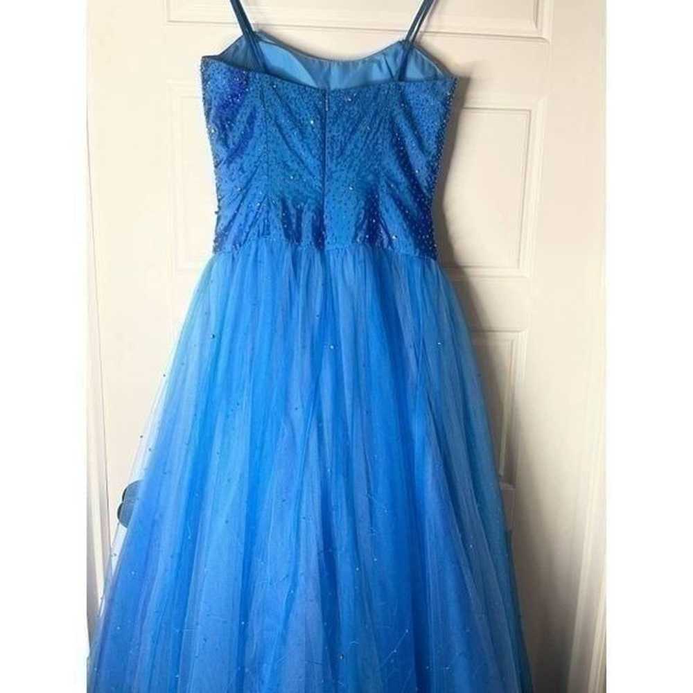 Tiffany Designs blue ball gown size 6 - image 10