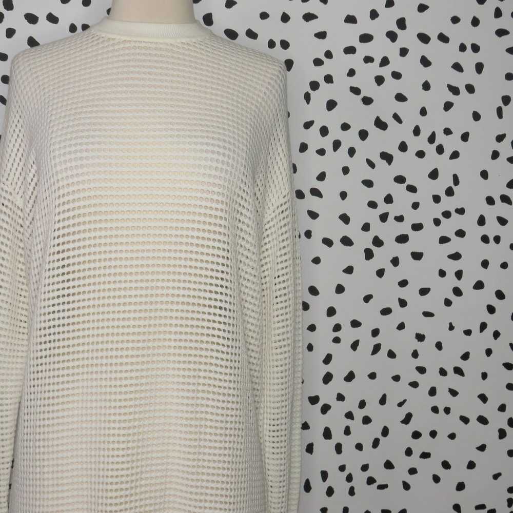 Alexander Wang White Mesh Dress - image 3