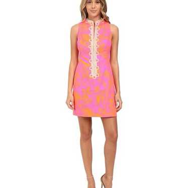 Lilly Pulitzer Shift Dress - Pink and Orange