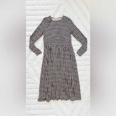 Boden Thea Long Sleeve Midi Dress - Sz 8R