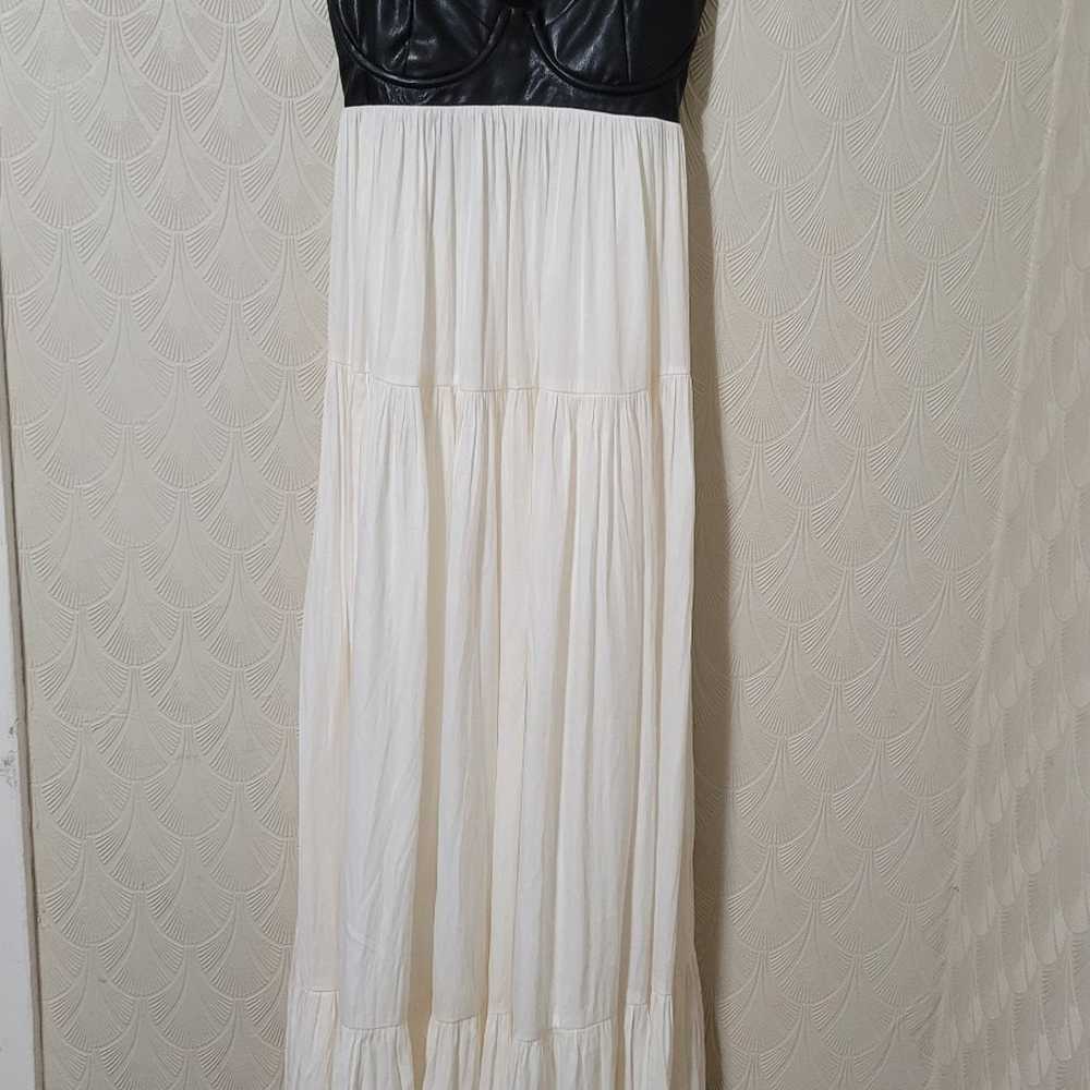 Katwalk Black Tie Moment Maxi Dress size Small Ve… - image 1