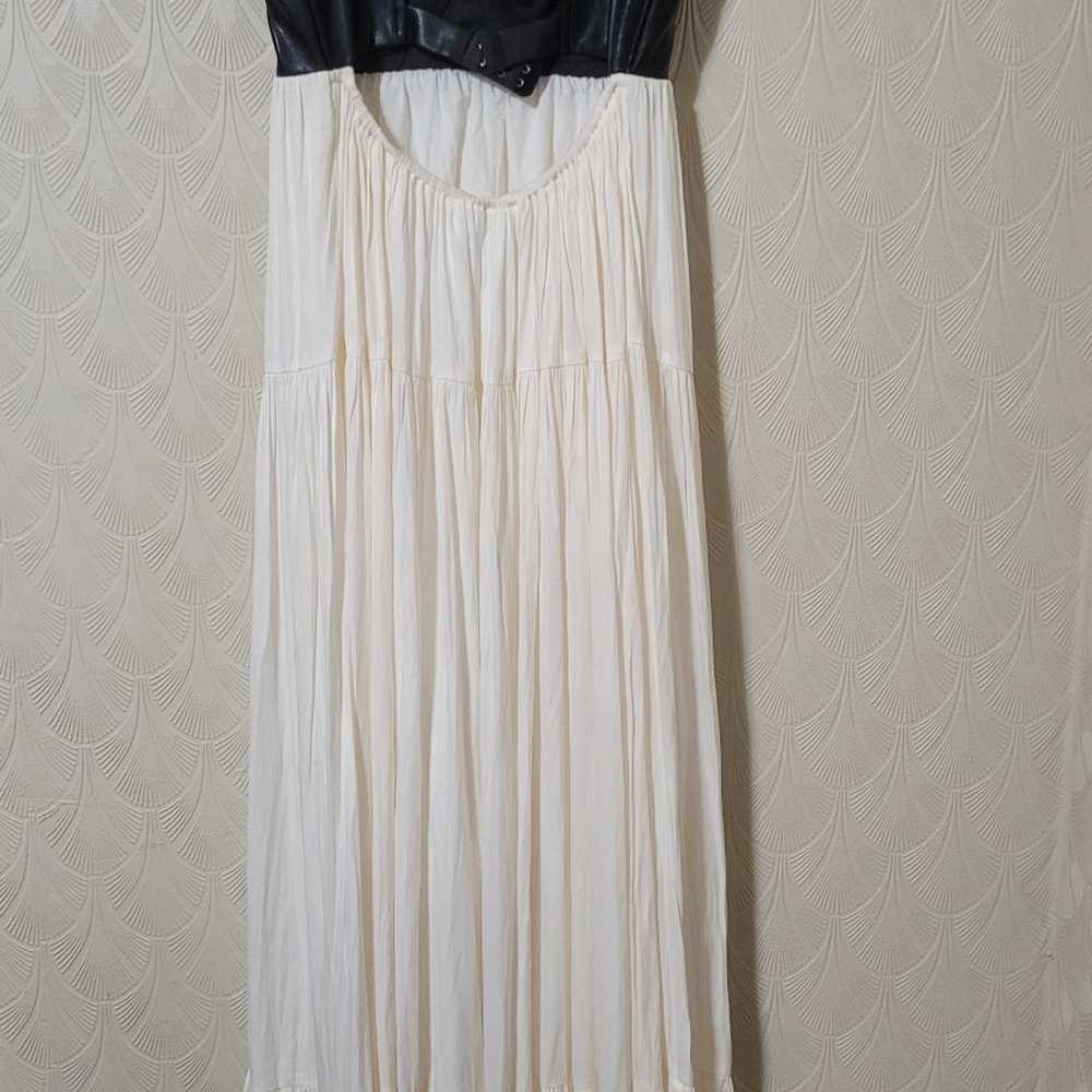 Katwalk Black Tie Moment Maxi Dress size Small Ve… - image 4