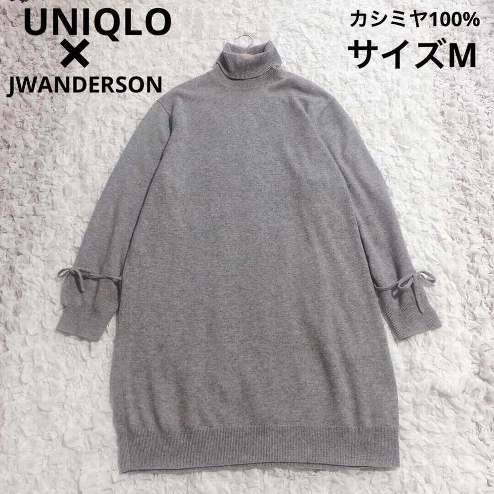 Uniqlo Anderson Gray Cashmere Oversized Dress M - image 1