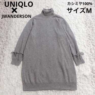 Uniqlo Anderson Gray Cashmere Oversized Dress M - image 1