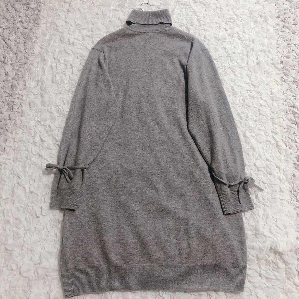 Uniqlo Anderson Gray Cashmere Oversized Dress M - image 2