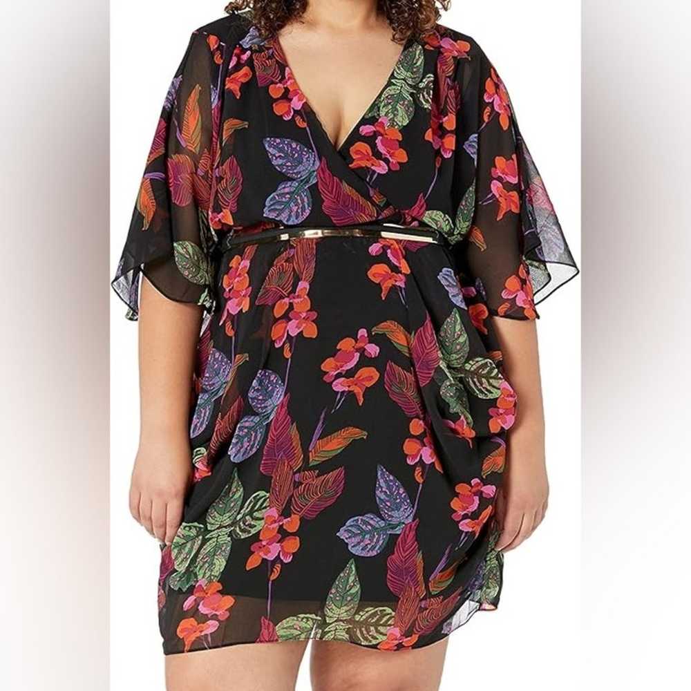 City Chic Women's Dress Jungle Essence gorgeous P… - image 1