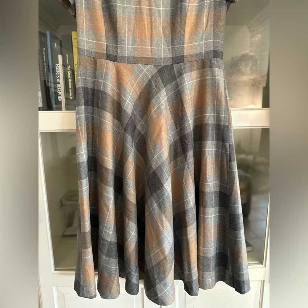 Pendleton 100% WOOL Plaid Audrey Dress Size 12 Ta… - image 6