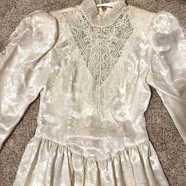 Vintage Wedding Dress Scott McClintock, Size 6 - image 1