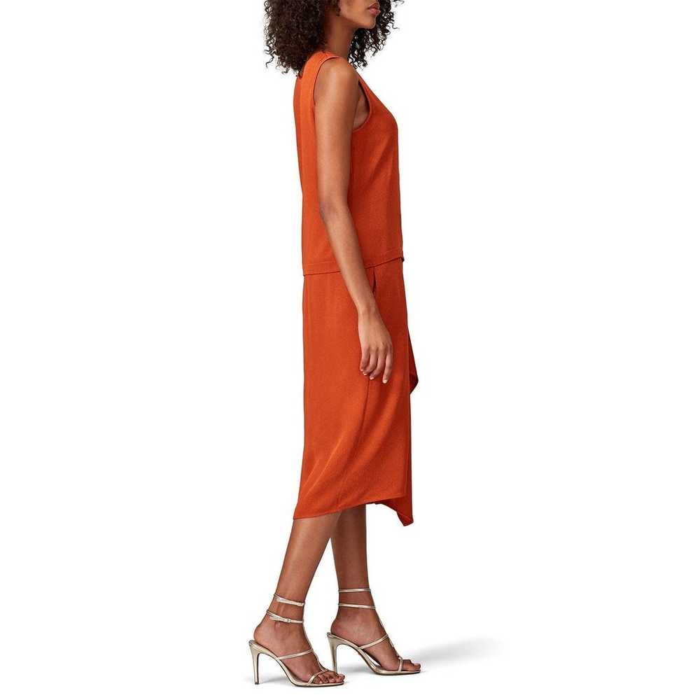 Zero + Maria Cornejo Iro Dress Women's 4 Orange S… - image 11