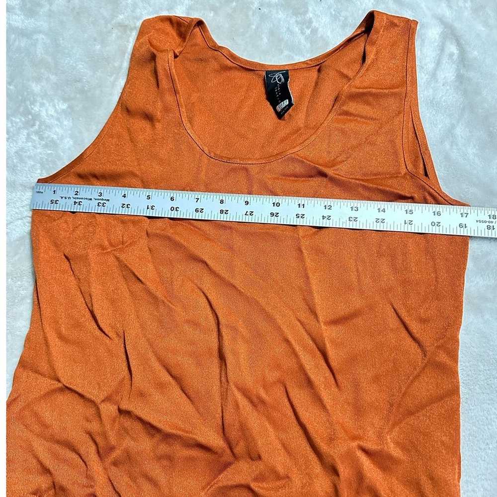 Zero + Maria Cornejo Iro Dress Women's 4 Orange S… - image 9