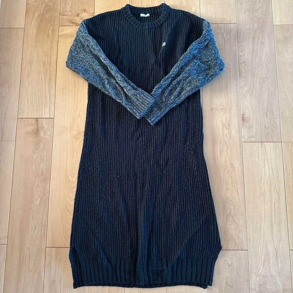 American Apparel Knit Dress Black - image 1