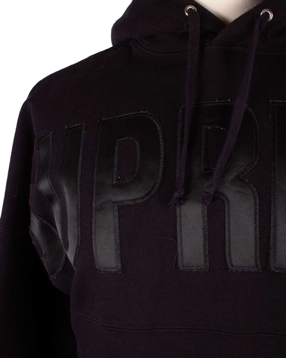 Supreme SUPREME F/W 2014 BANNER LOGO BLACK HOODIE - image 5