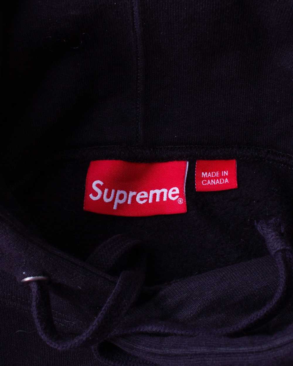 Supreme SUPREME F/W 2014 BANNER LOGO BLACK HOODIE - image 7