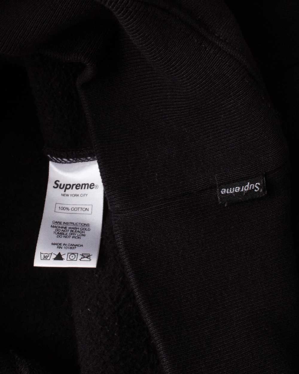 Supreme SUPREME F/W 2014 BANNER LOGO BLACK HOODIE - image 9