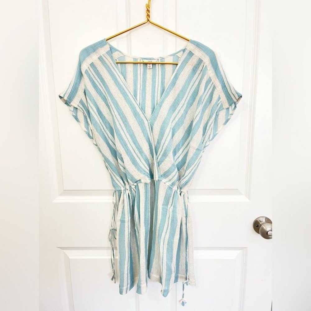 New Joie revolve mercer striped drawstring blue w… - image 4