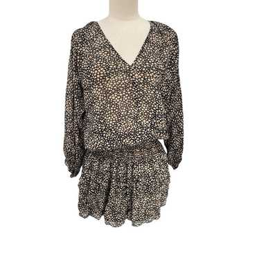 Ulla Johnson Samira Dress Drop Smocked Waist Silk… - image 1