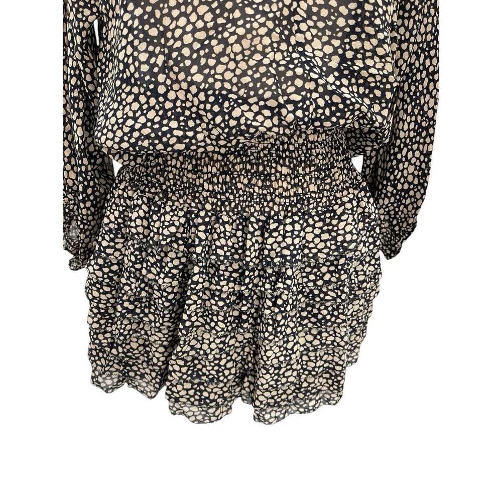 Ulla Johnson Samira Dress Drop Smocked Waist Silk… - image 3