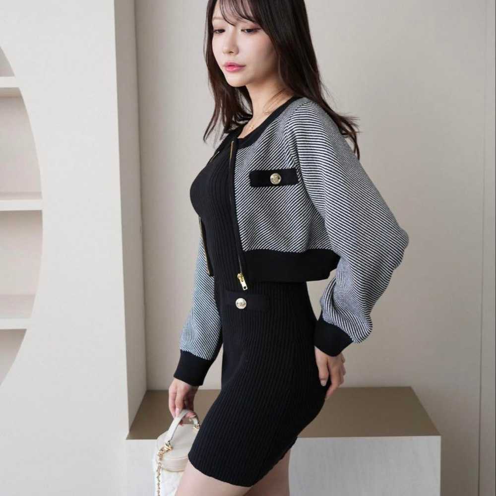 LIP SERVICE Tweed Ensemble Knit Dress - image 2