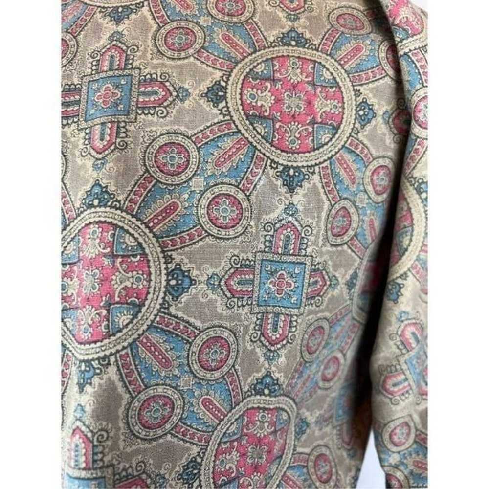 Vintage 1950s Paisley Shirtwaist Dress - image 6