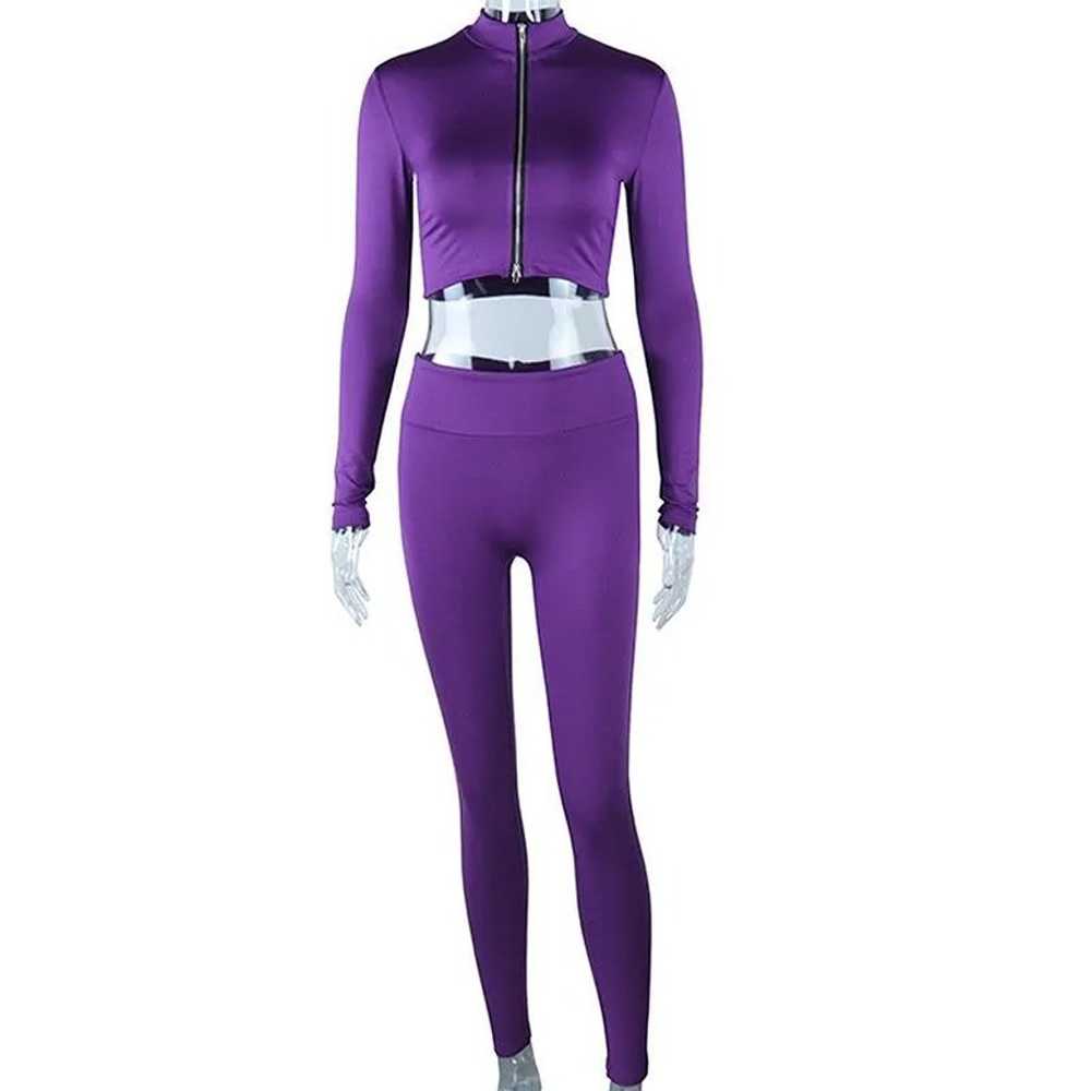 Women's pants tight casual sports suit - image 1