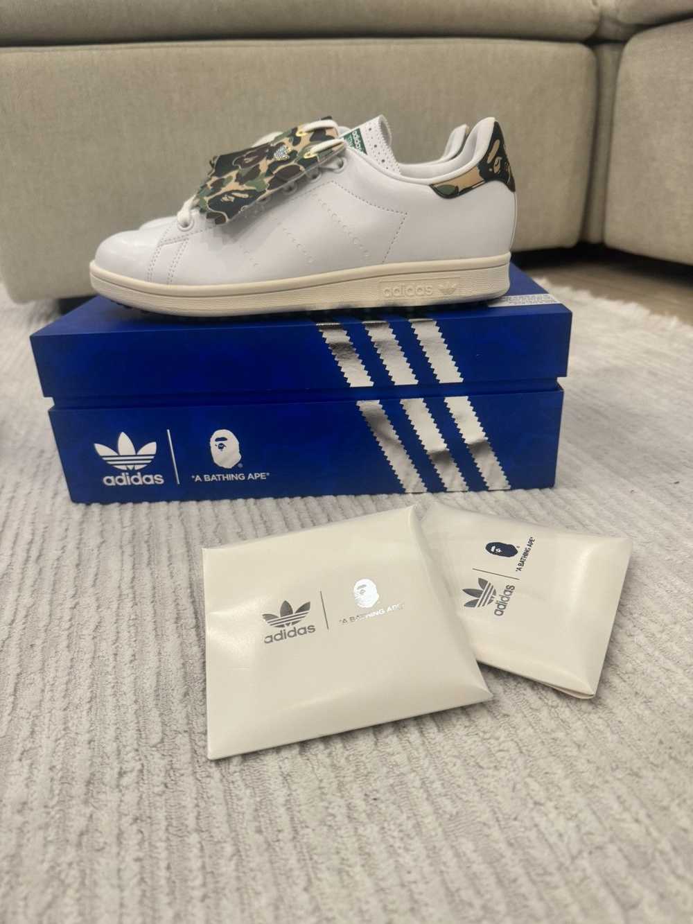 Adidas × Bape Adidas Stan Smith Bape Golf 30th an… - image 1