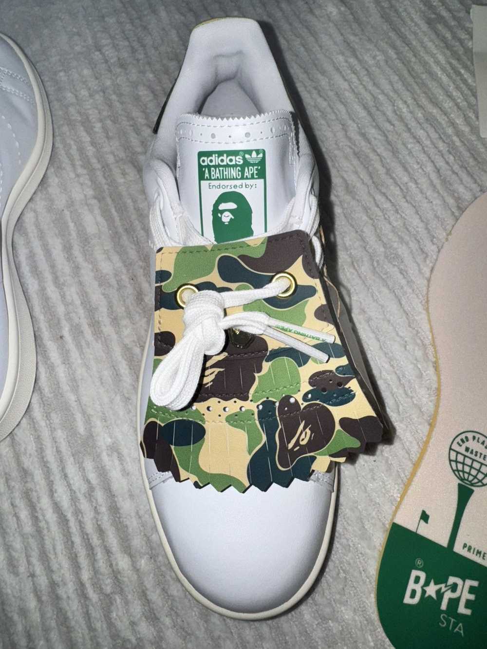 Adidas × Bape Adidas Stan Smith Bape Golf 30th an… - image 8