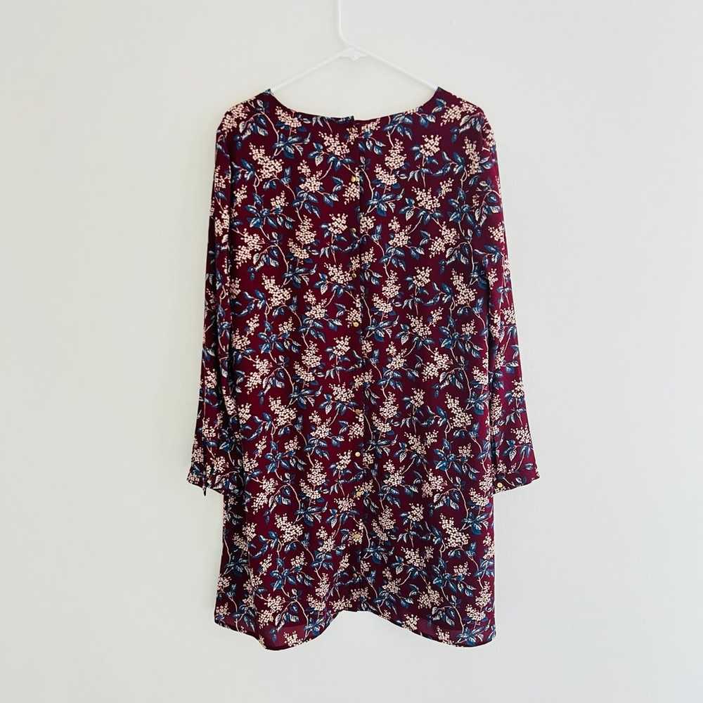 Madewell Antique Floral Long Sleeve Button Back M… - image 5