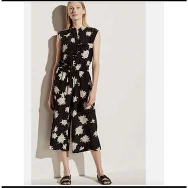 Vince Silk Floral Jumpsuit - image 1