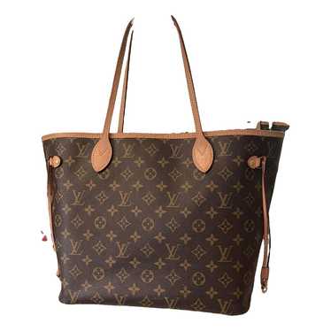 Louis Vuitton Neverfull leather tote